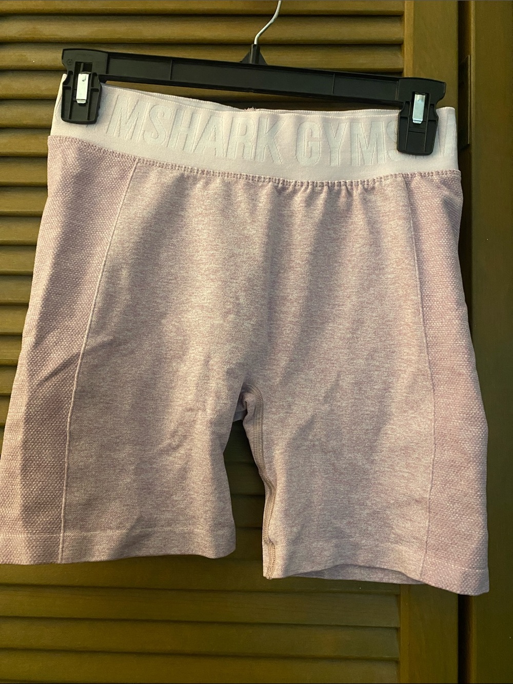 Gymshark Women’s Light Pink High-Rise Training Shorts